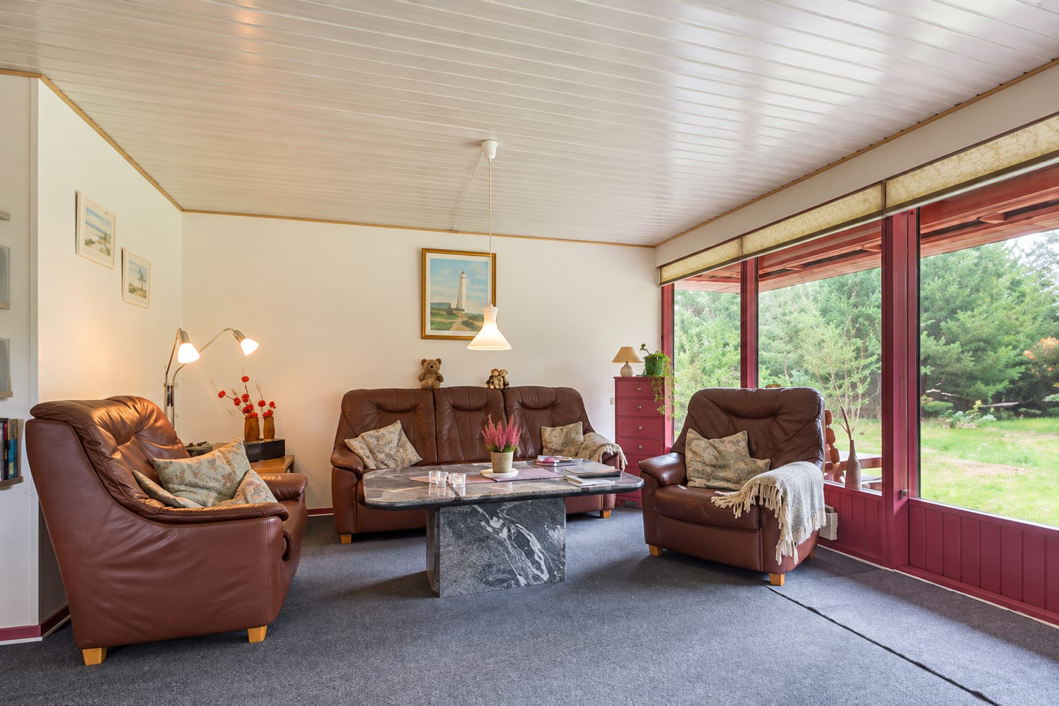 Ansicht des Ferienhauses und seiner Umgebung · Møllehusvej 64