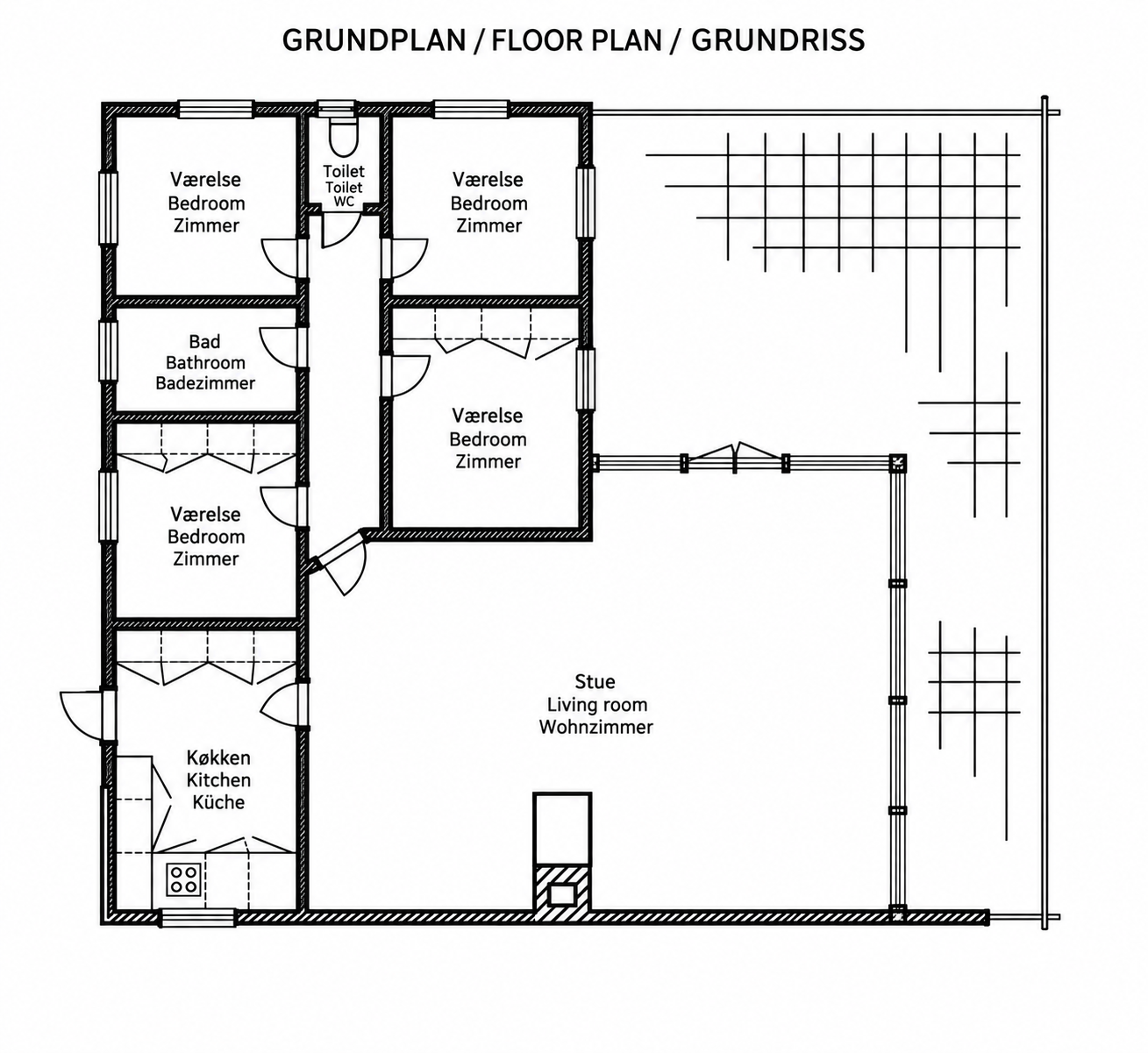 Grundriss · Møllehusvej 64